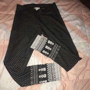 Bethany Mota Snowmen Leggings